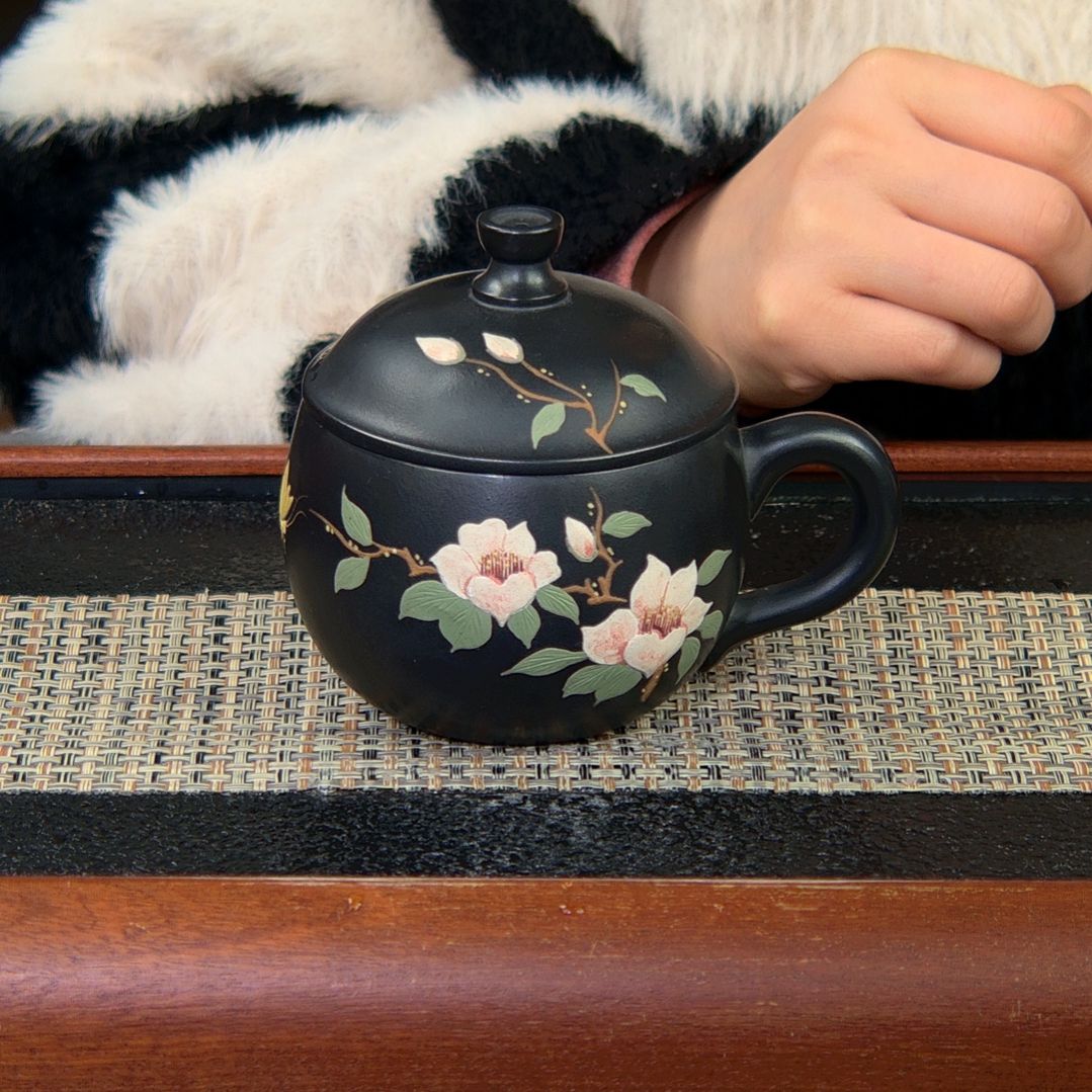 【闪购商品】绿泥茶杯高货放漏