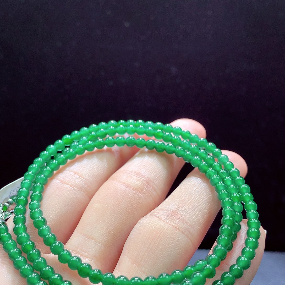 翡翠手链未镶嵌项链