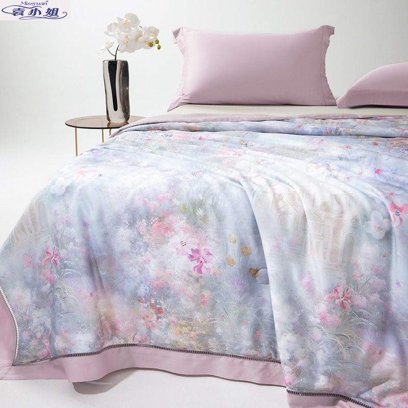 普罗旺斯【袁小姐家纺】可机洗夏凉被轻奢空调被丝滑凉感