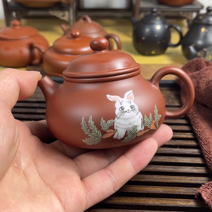 原矿紫砂半手工制作