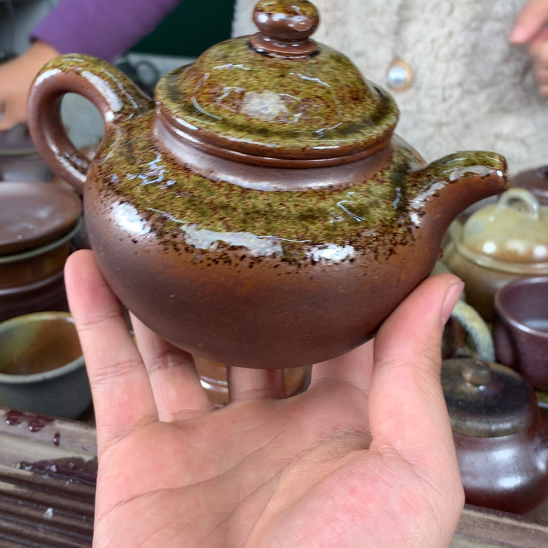 紫砂柴烧纯自然柴烧