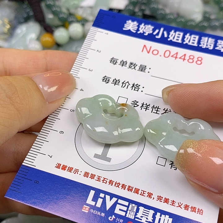 吴***政翡翠未镶嵌颈饰翡翠