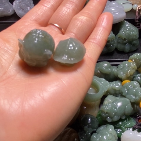 未镶嵌和田玉（糖玉）珠宝奇石