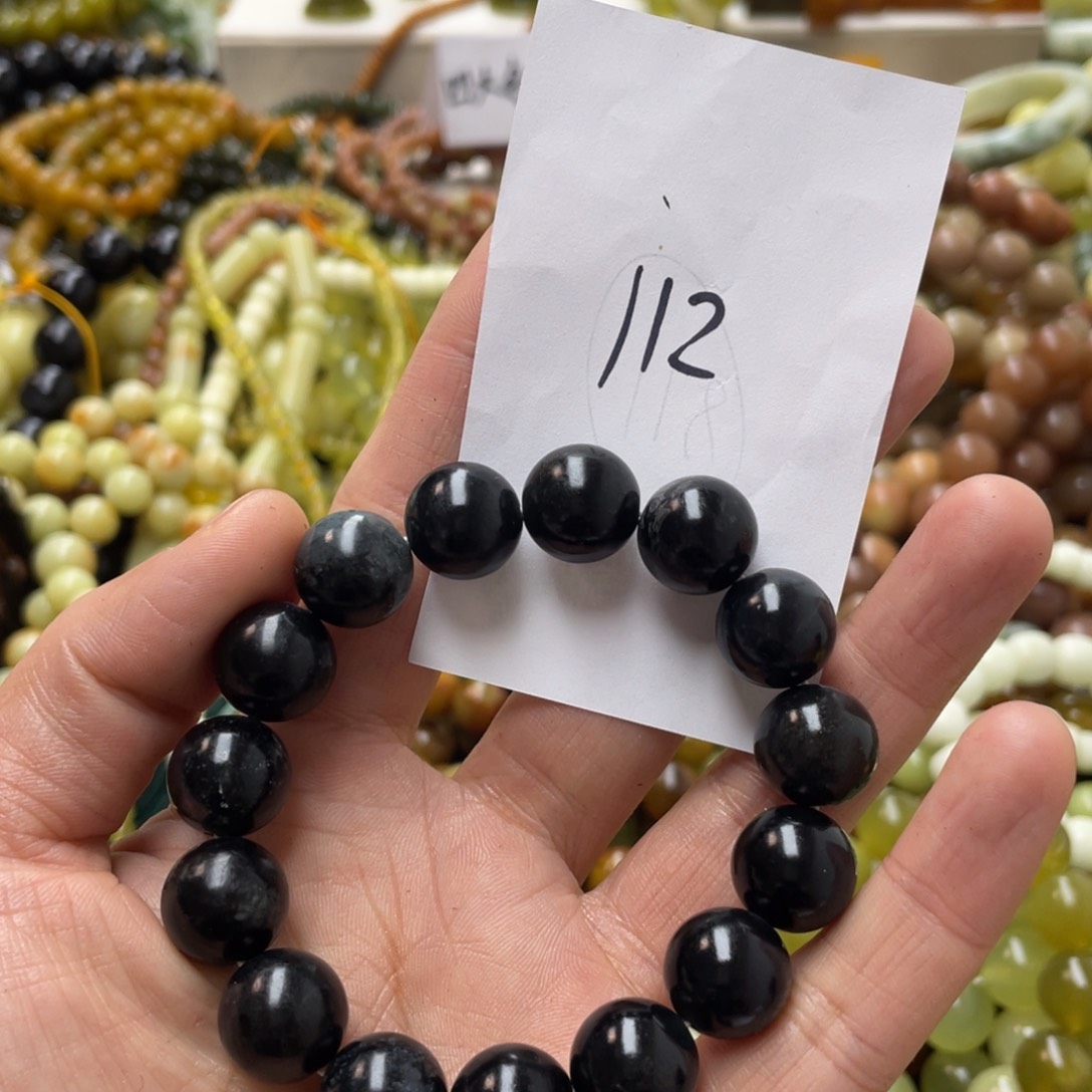 蛇纹石玉手链未镶嵌