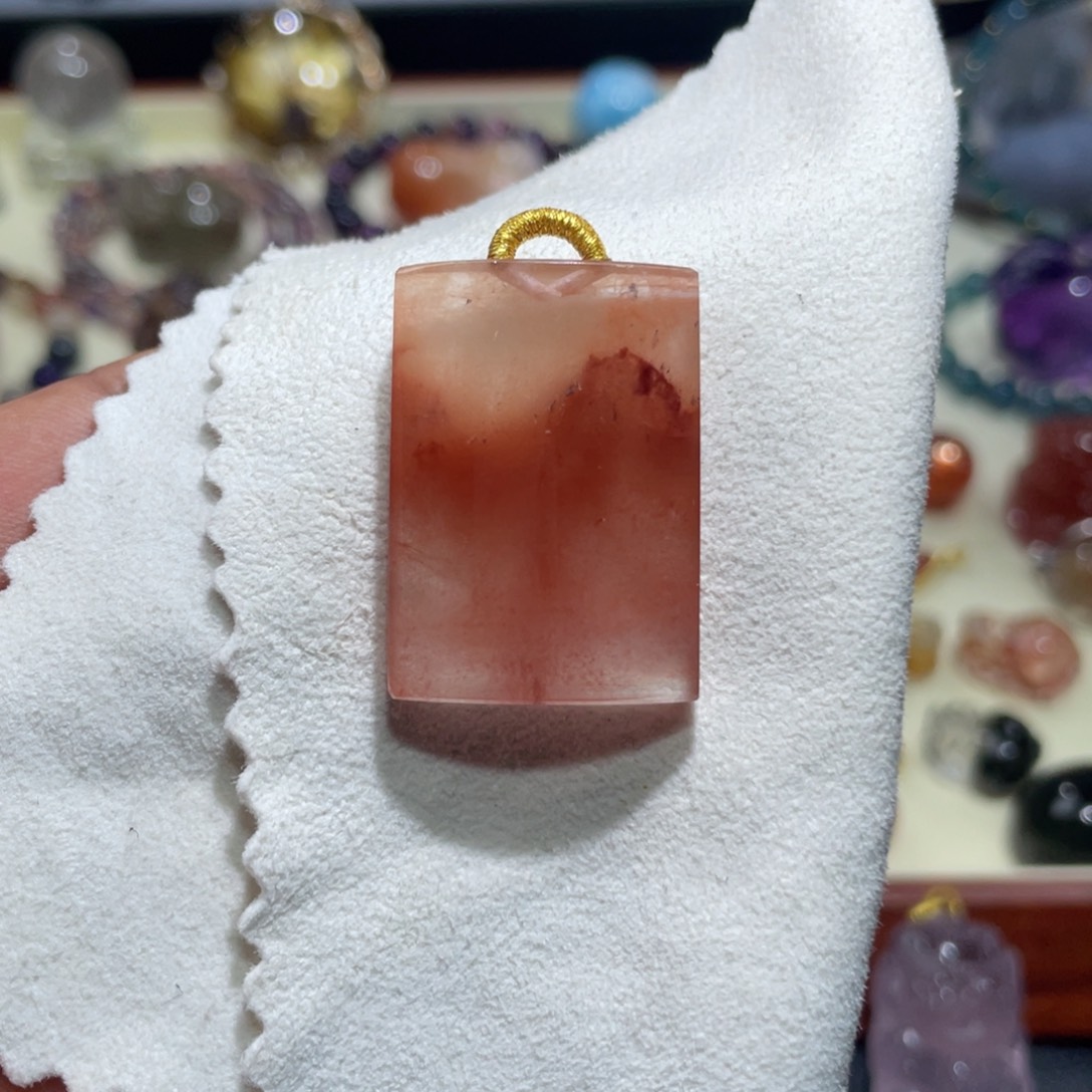 水晶吊坠(不含链)未镶嵌