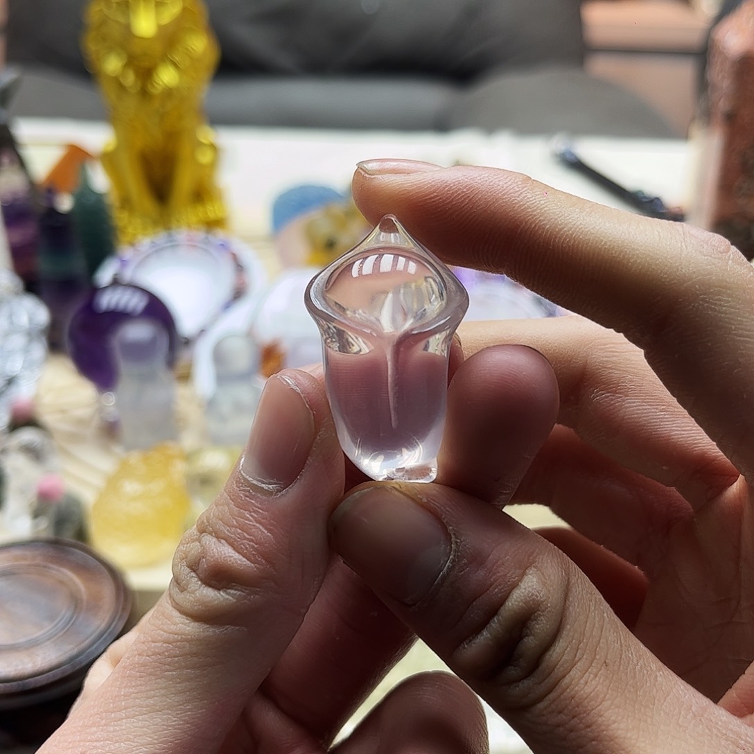 水晶天然水晶微瑕未镶嵌