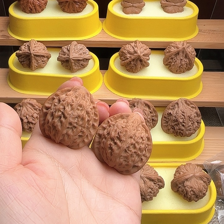 吊坠文玩核桃玉观音