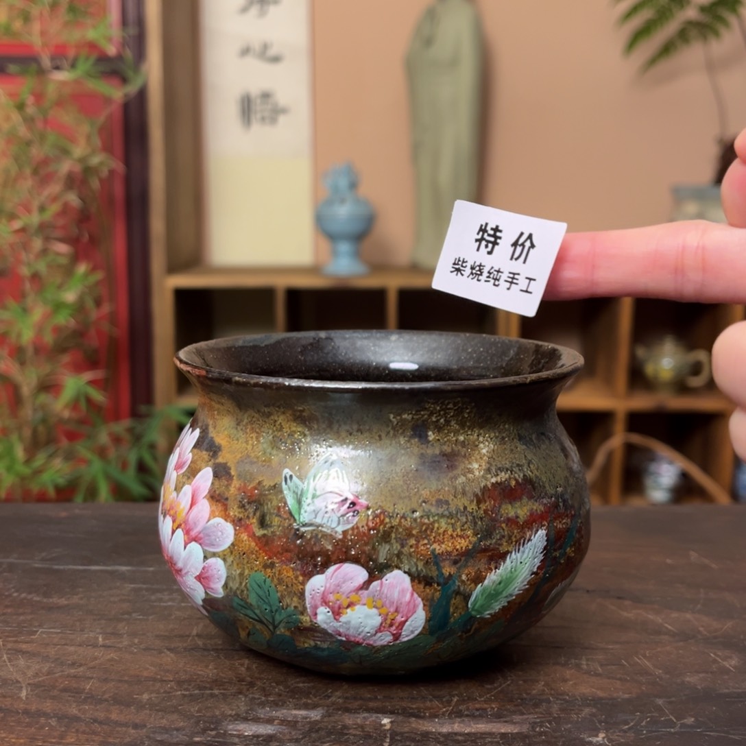 杯柴烧手工制作工艺