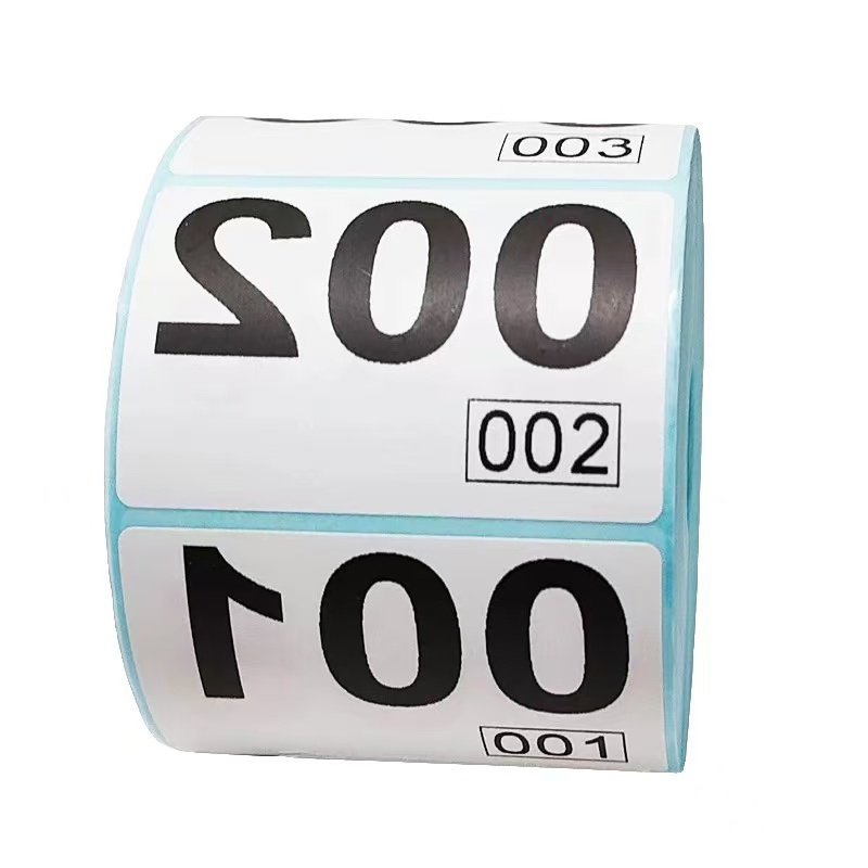 直播间镜像标签贴纸直播编码银8瓶