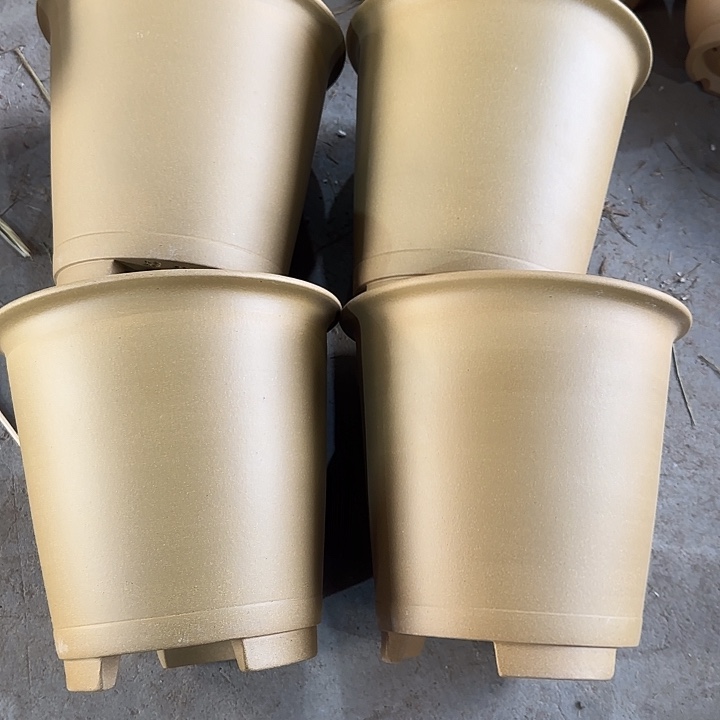 20×19四只清场手工黄段泥   