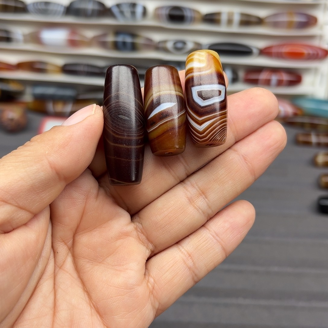 自***猫玛瑙/玉髓合金珠宝半成品