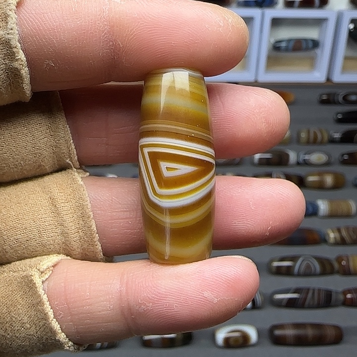 玛瑙/玉髓合金颈饰