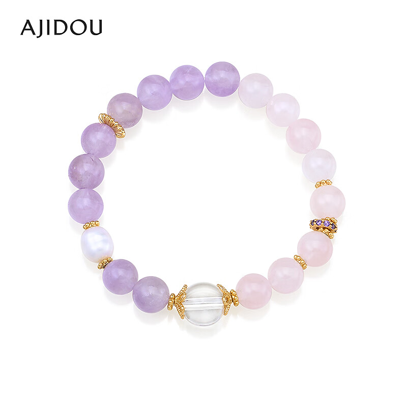AJIDOU阿吉豆手链女款时尚方解石水晶手串【JF】