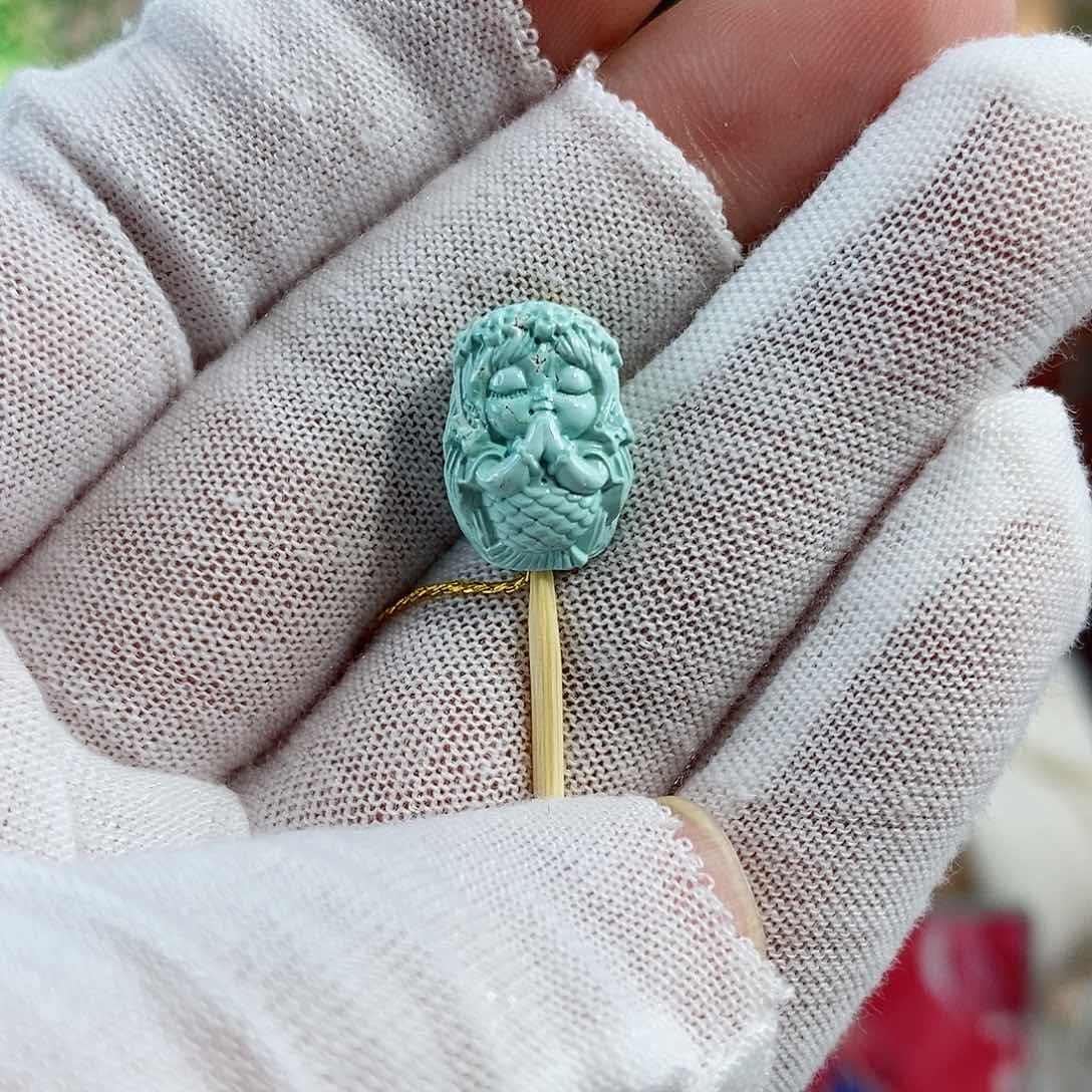 绿松石珠宝奇石未镶嵌