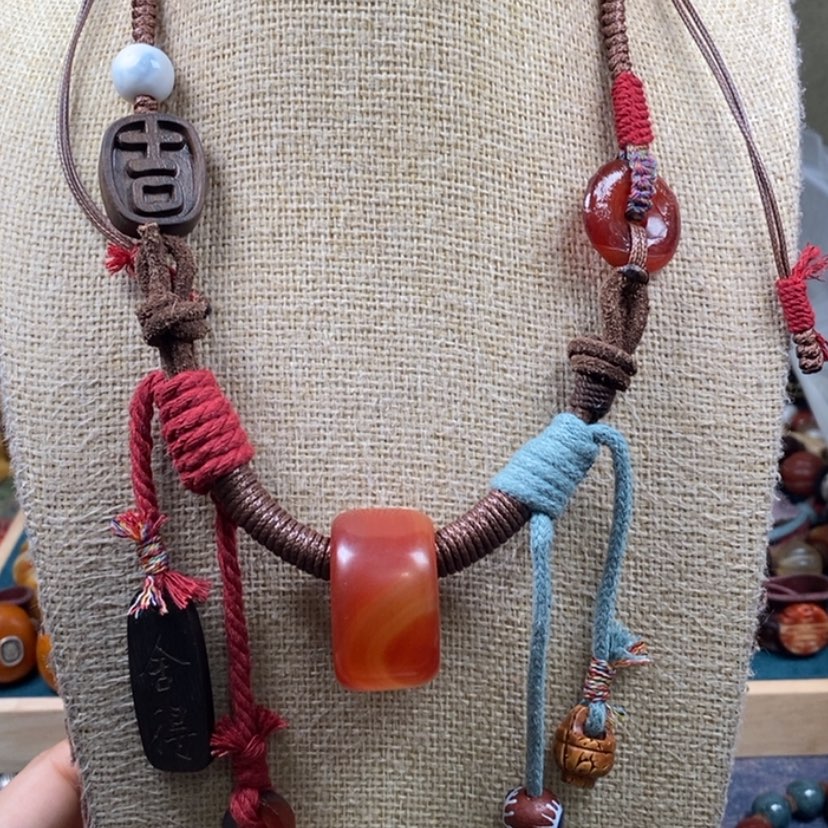 【闪购商品】玛瑙/玉髓颈饰未镶嵌