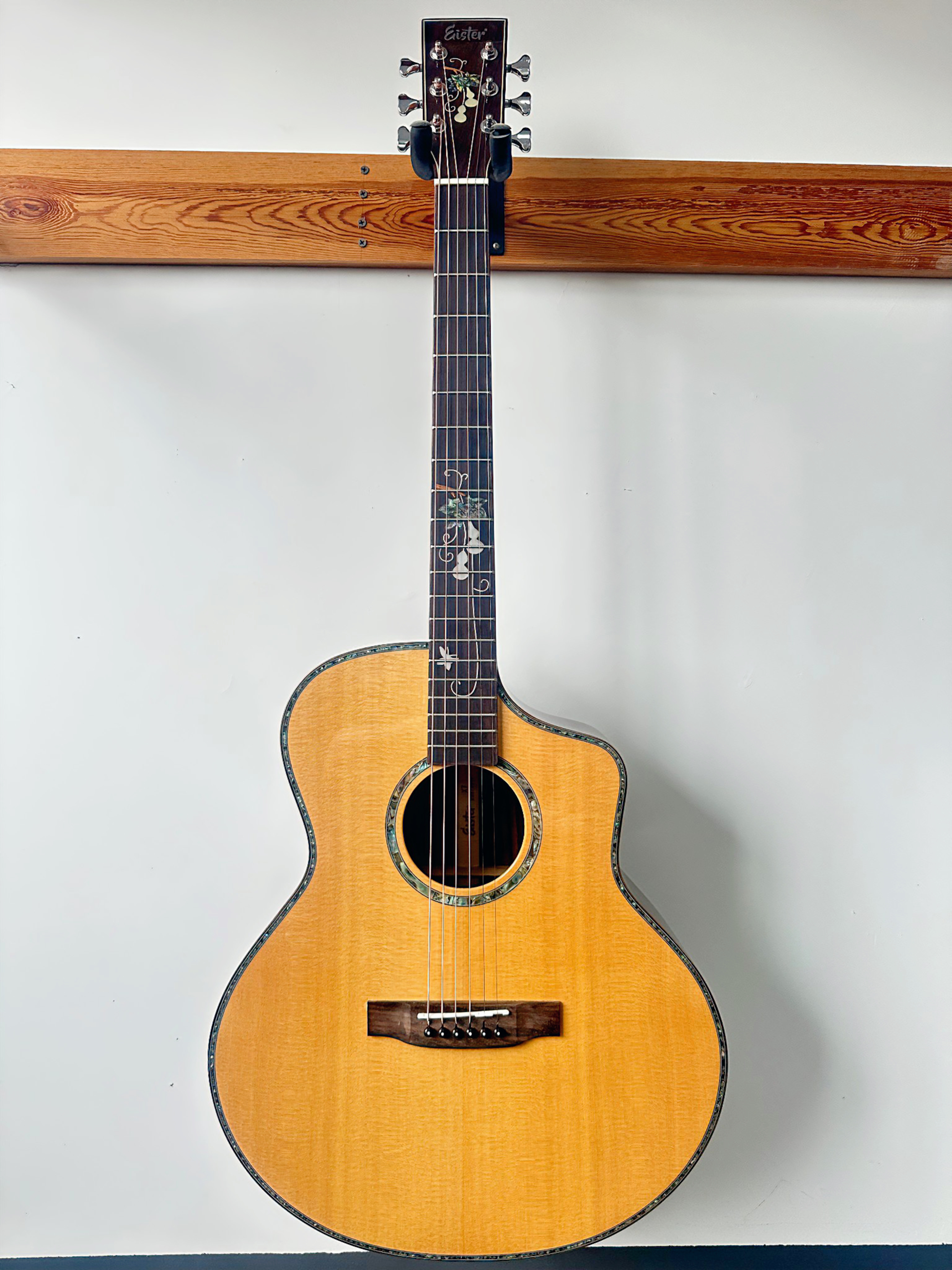 ASDA亮光41寸民谣电箱款全单木适合初学者自动挡吉他吉他自动挡