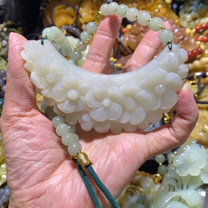 岫玉岫玉吊坠未镶嵌