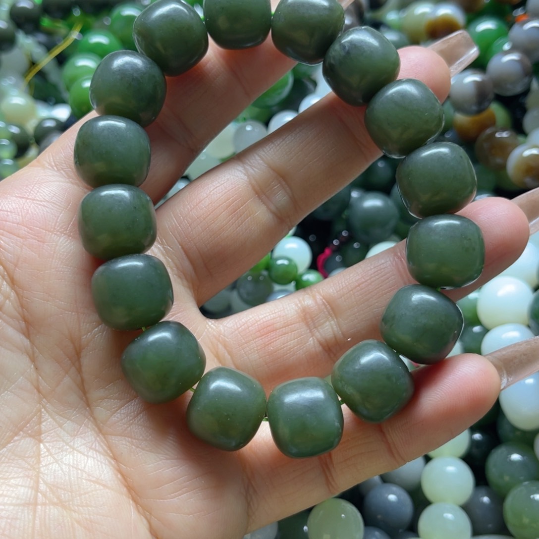 和田玉手链未镶嵌