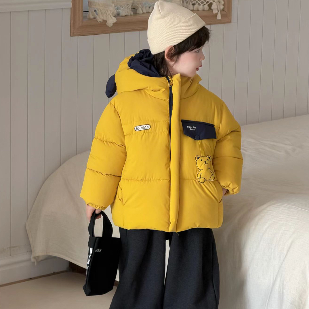 E家立体小熊棉服