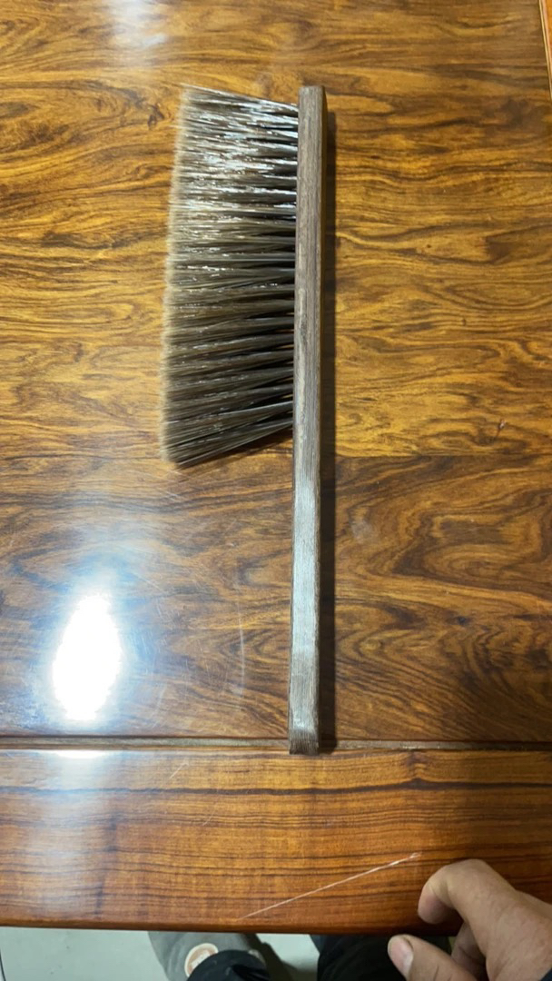 长柄扫床精品四排鸡翅木扫把床刷鸡翅木防静电0088刷子软毛