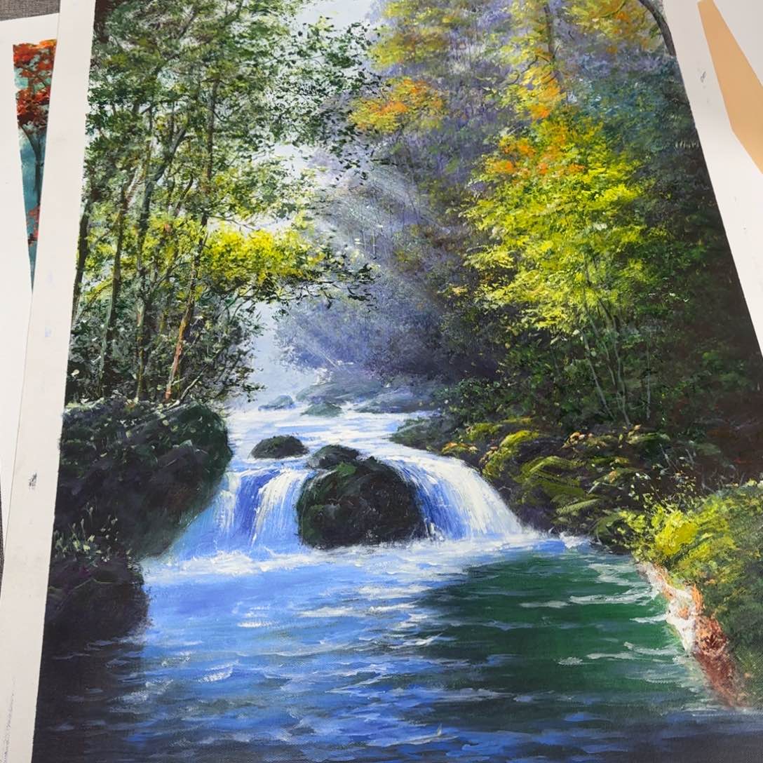 油画好想去看电影的时候