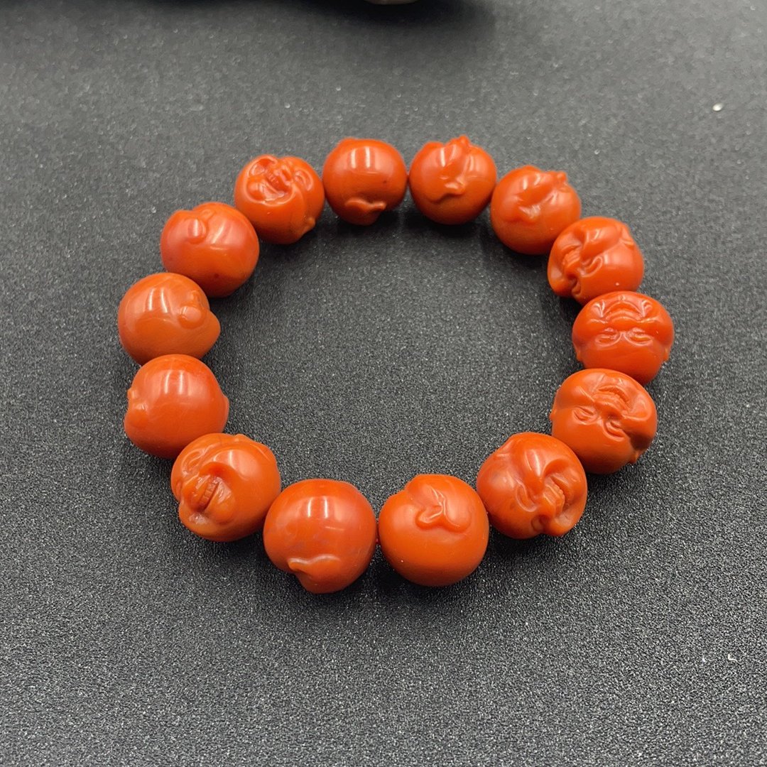 BY0108FZJT258 南红手串