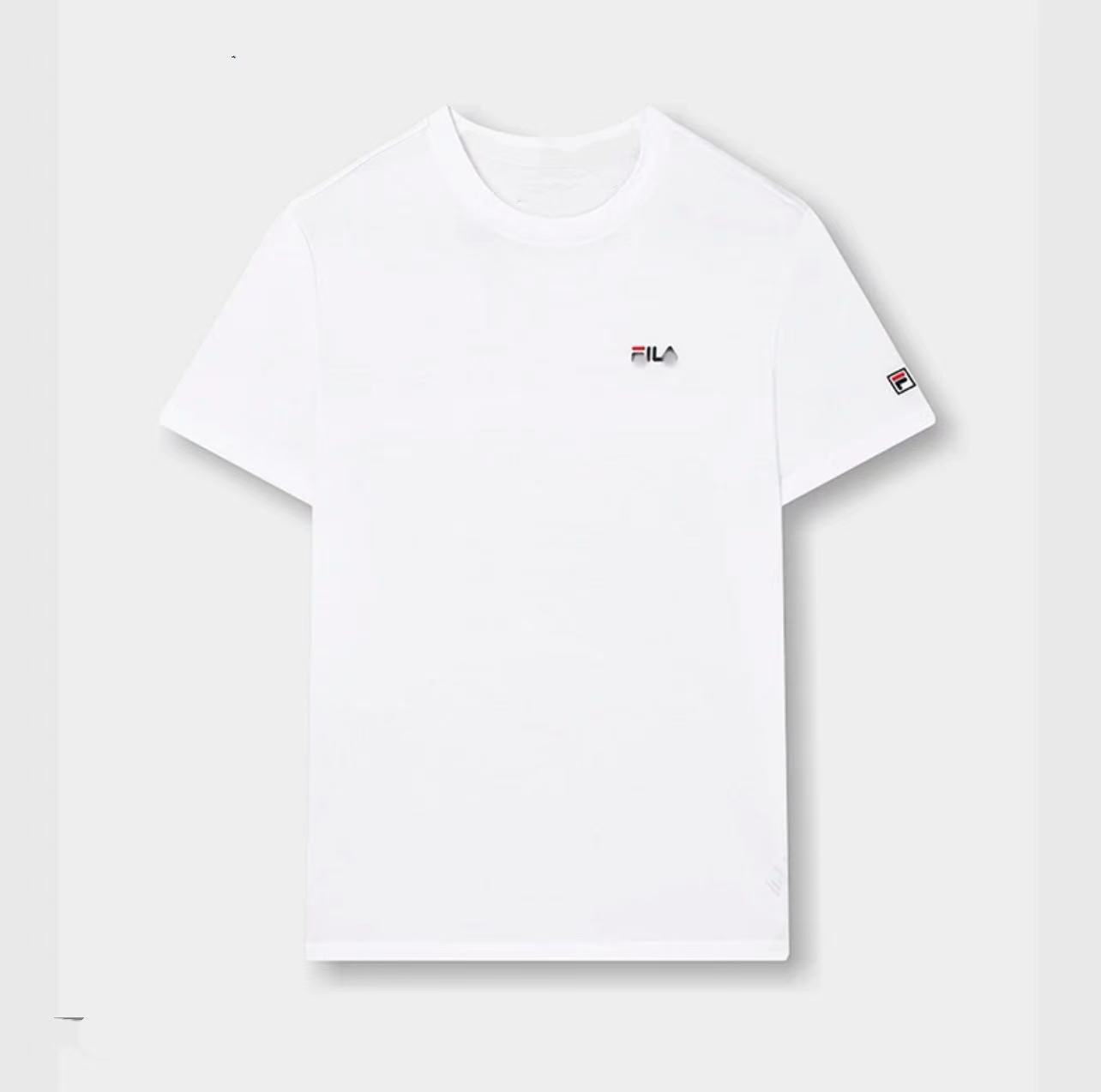 8【奥莱清仓】斐家 时尚胸标袖标短袖 青春简约百搭 {发正标}