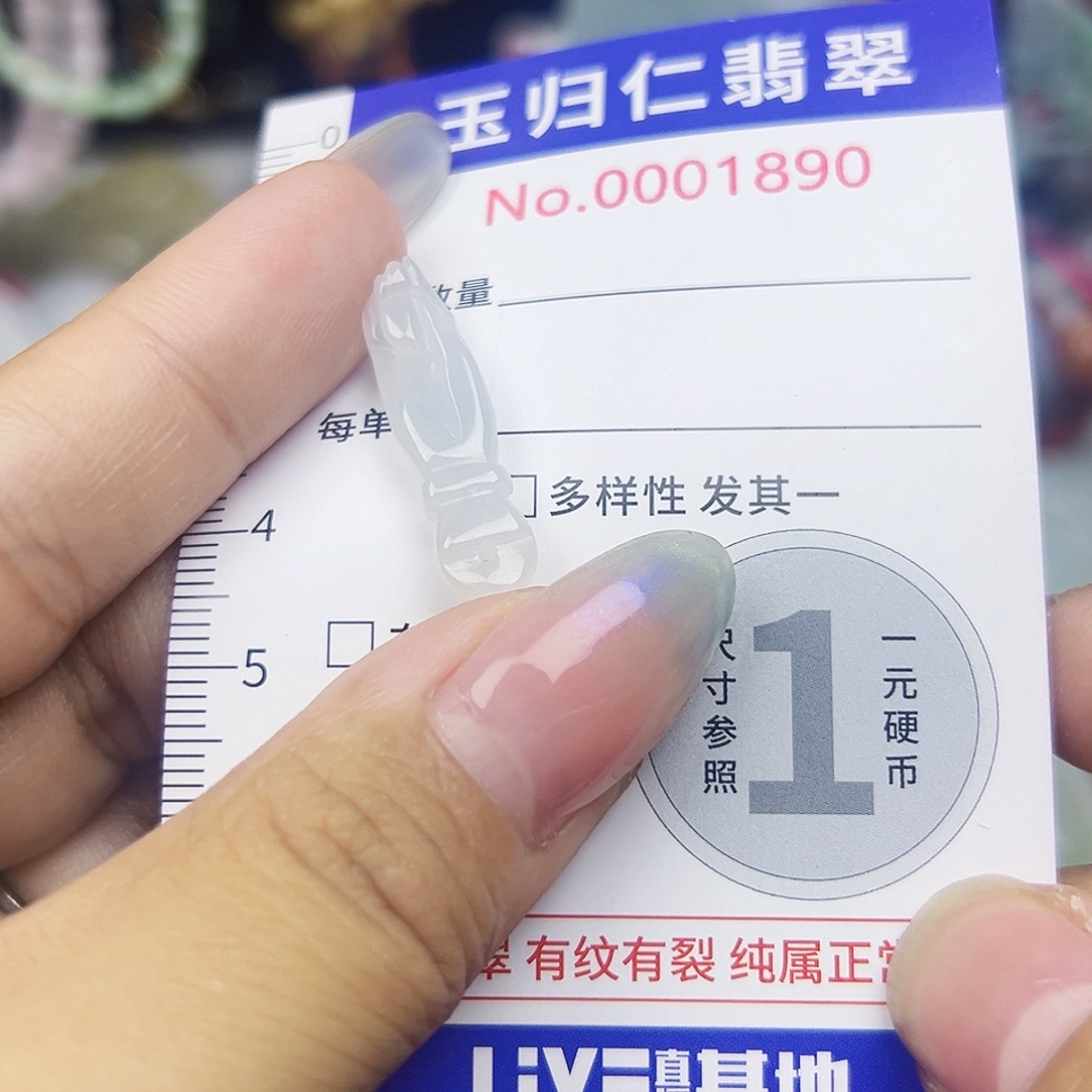 翡翠未镶嵌吊坠(不含链)222