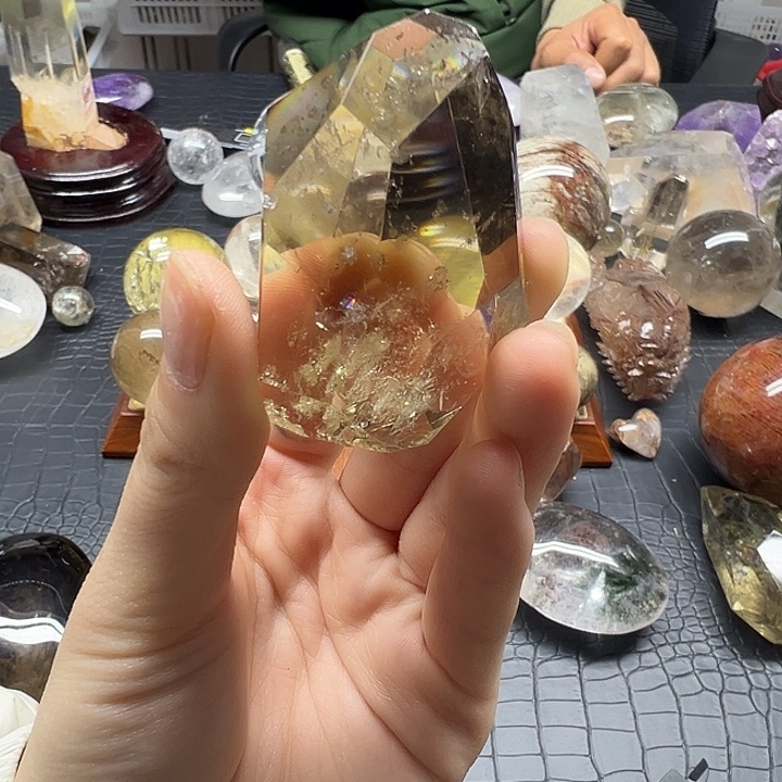 未镶嵌水晶珠宝半成品237水晶