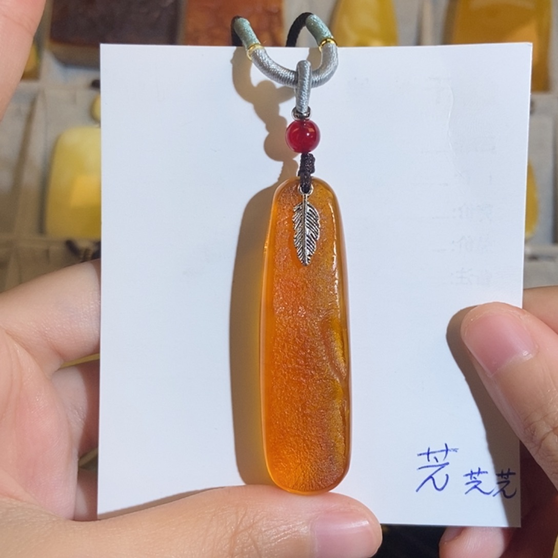 定制琥珀未镶嵌琥珀蜜蜡