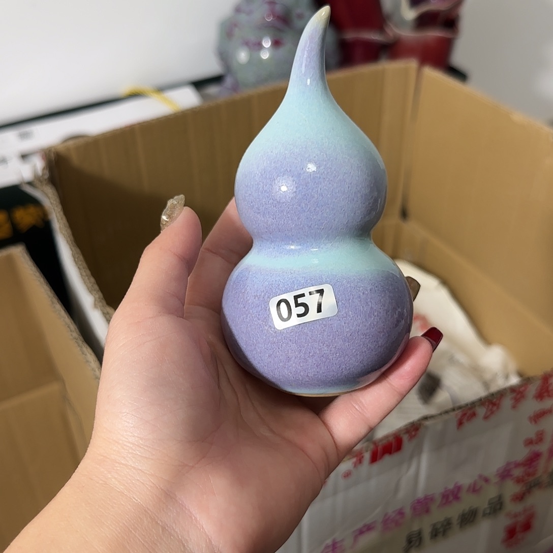 陶摆件郑家钧窑摆件