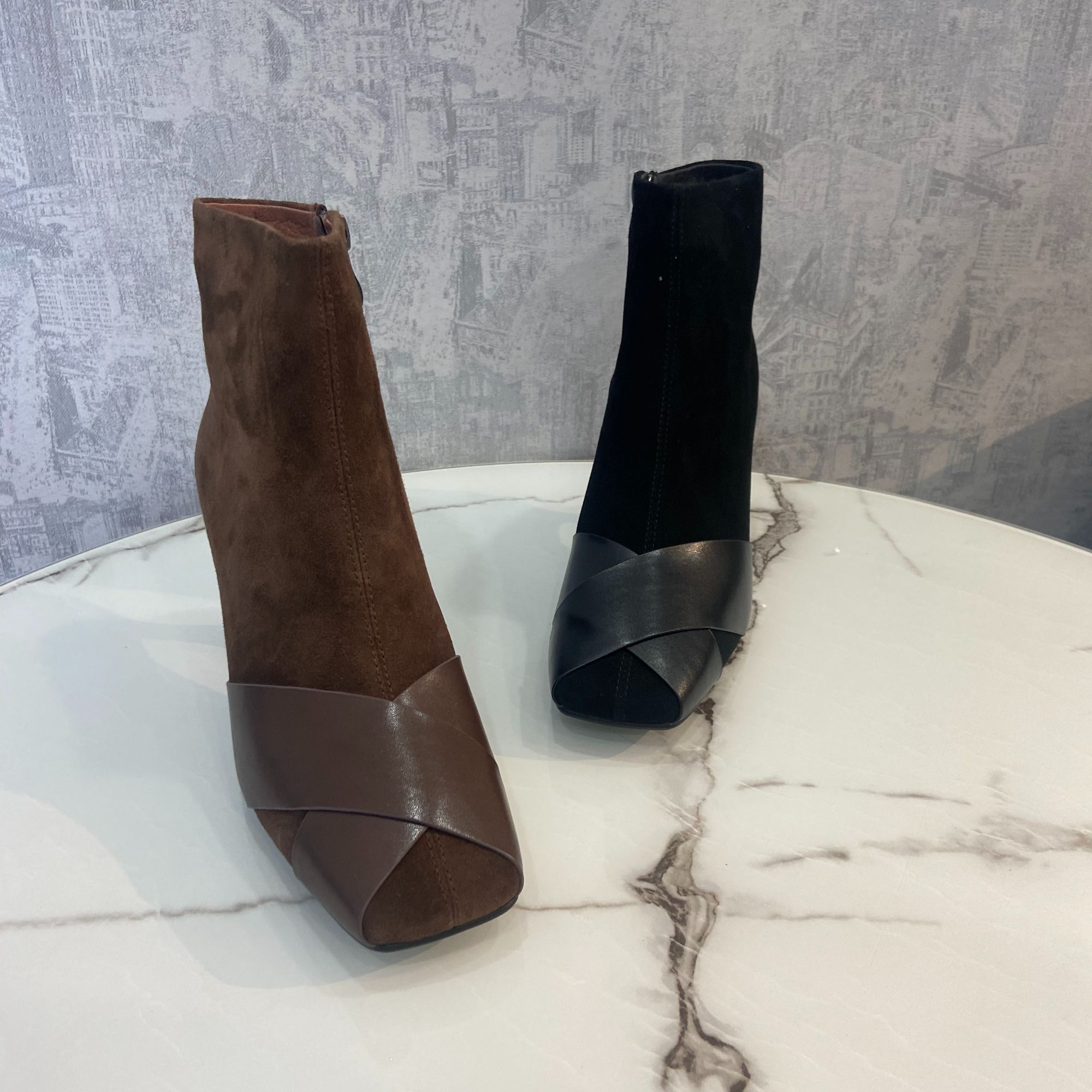 06-1160新款时尚百搭瘦瘦靴