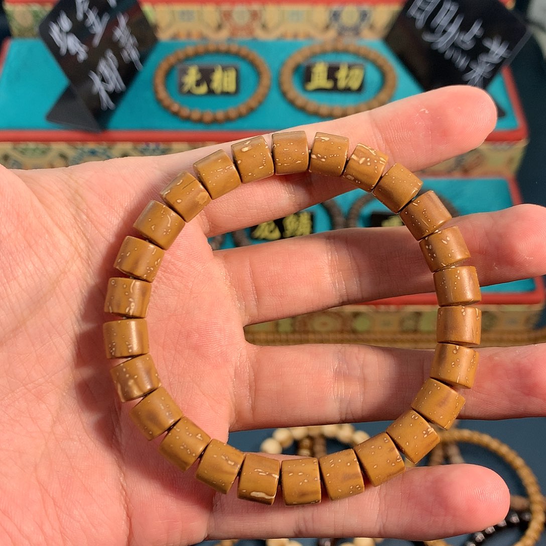 紫金鼠手串福利款98直切实心