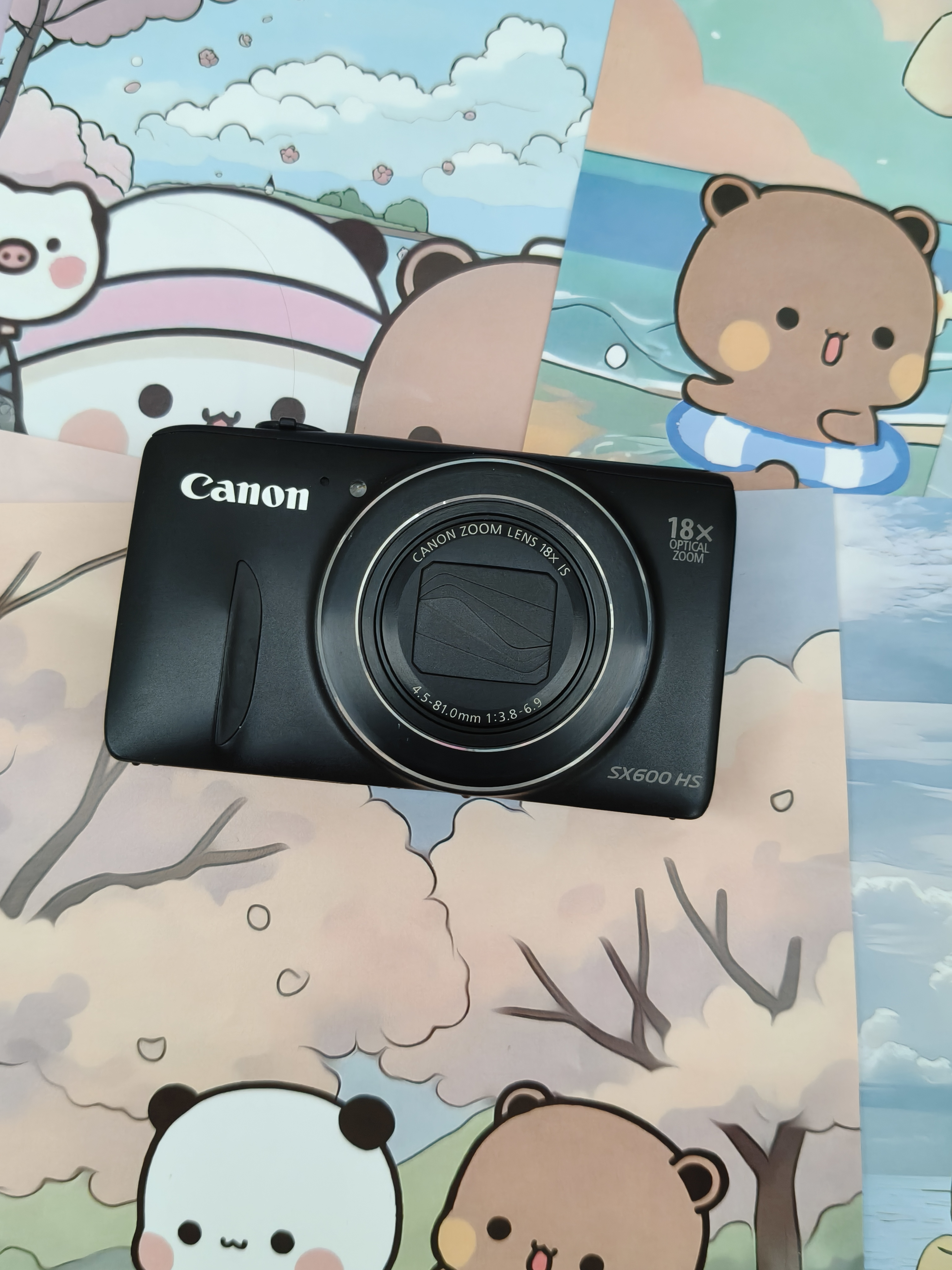 95新 Canon/佳能 sx600hs黑色 1600万像素 18倍光学变焦 小长焦