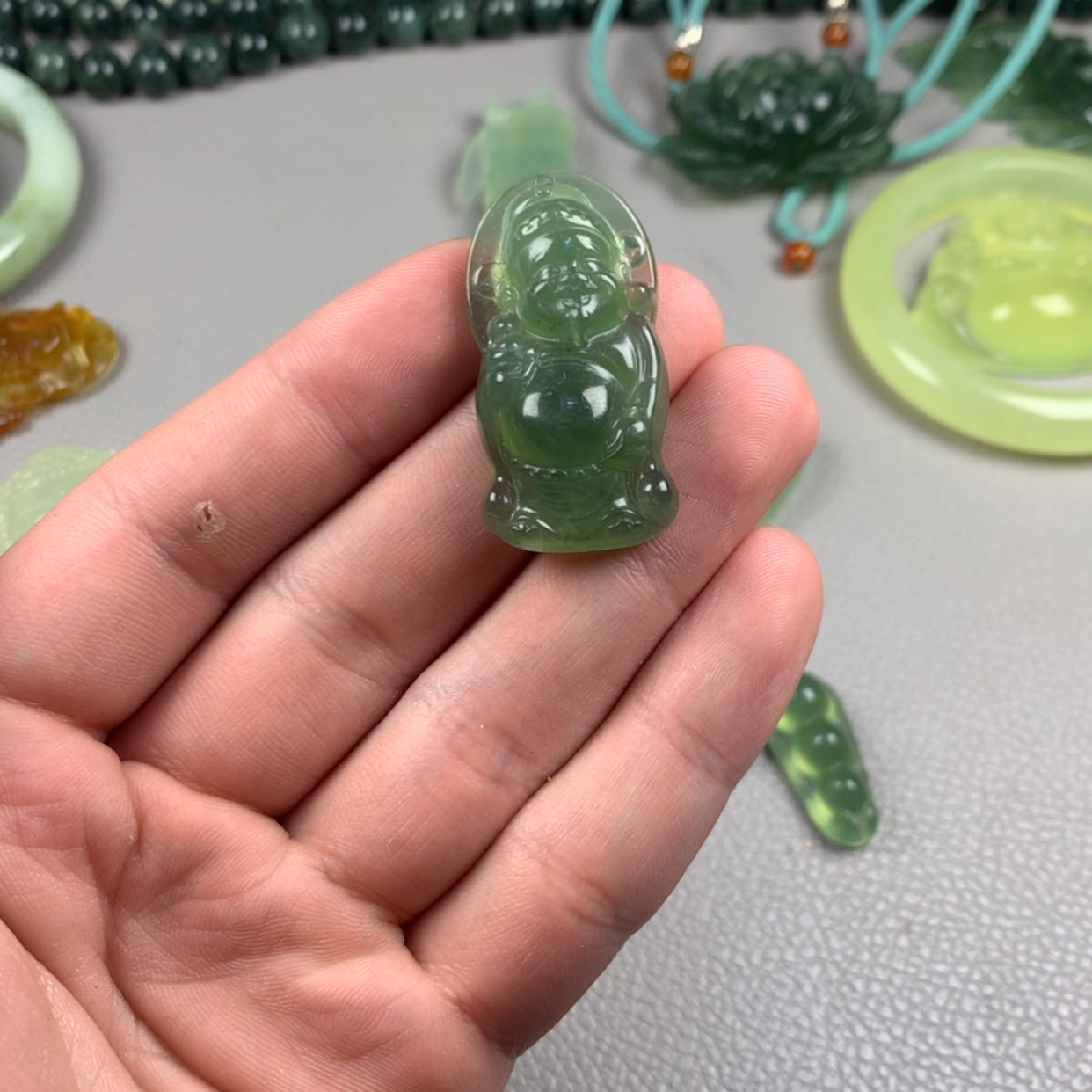 【闪购商品】蛇纹石玉未镶嵌岫玉