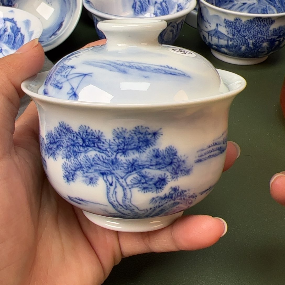 木木景德镇纯手绘茶具96