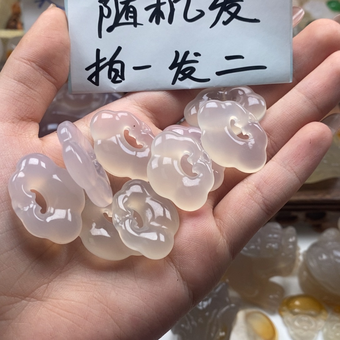 玛瑙/玉髓未镶嵌颈饰