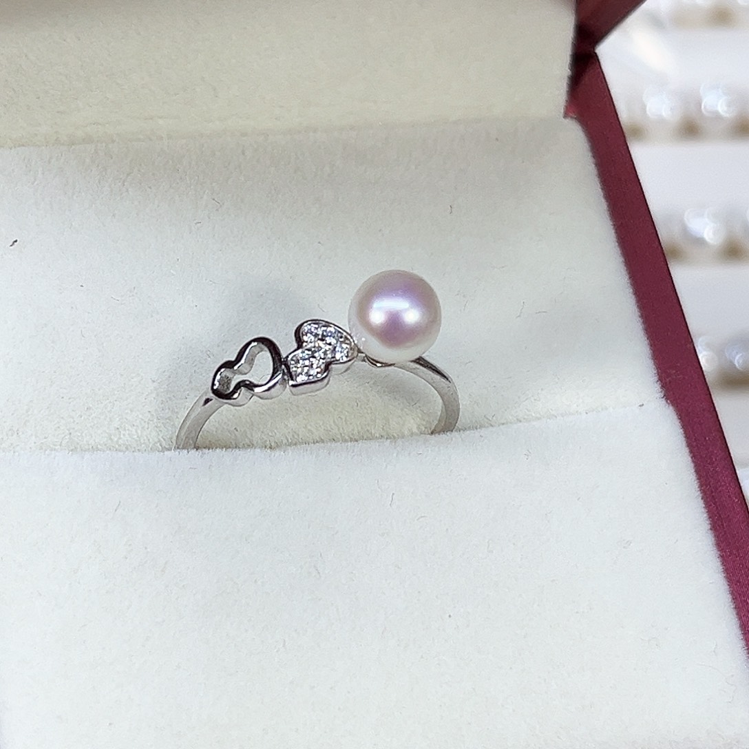 颈饰淡水珍珠银S925镶嵌