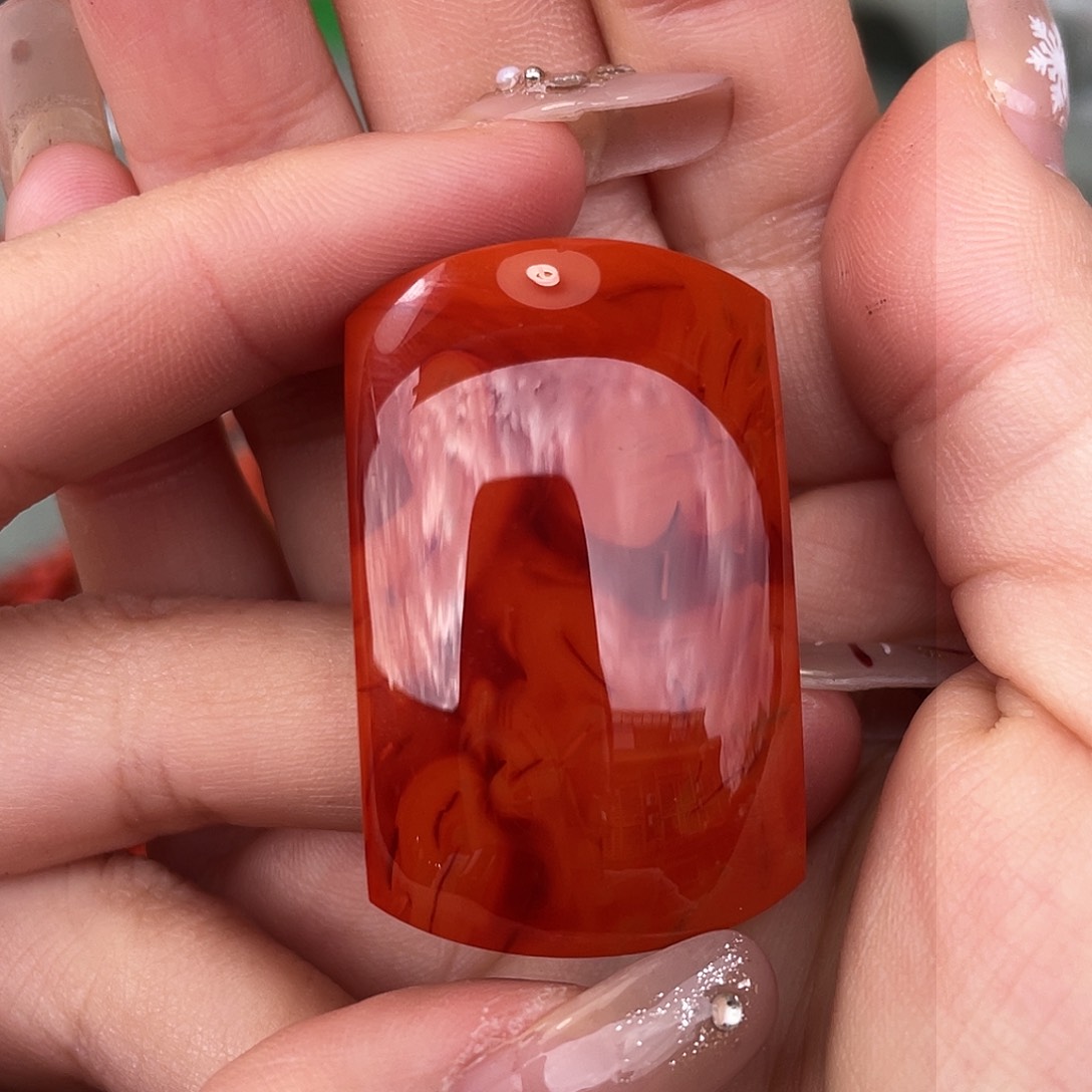 南红玛瑙手链未镶嵌