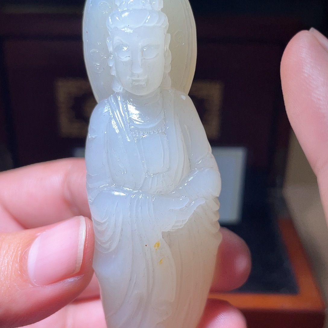 和田玉颈饰未镶嵌A7 