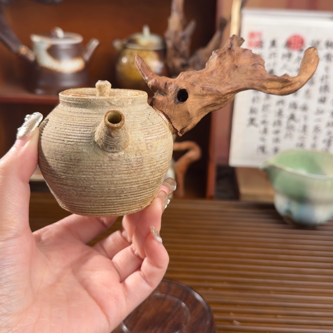 吉***宝景德镇陶瓷纯手工柴烧孤品