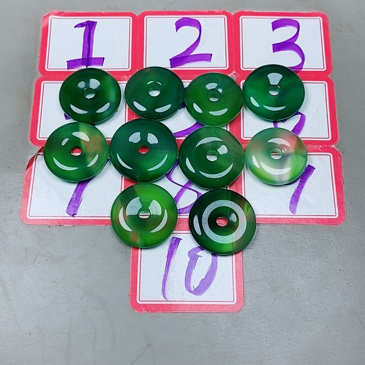 未镶嵌吊坠(不含链)玛瑙/玉髓未*