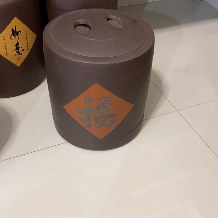 紫砂茶叶罐安**饰紫砂茶叶罐