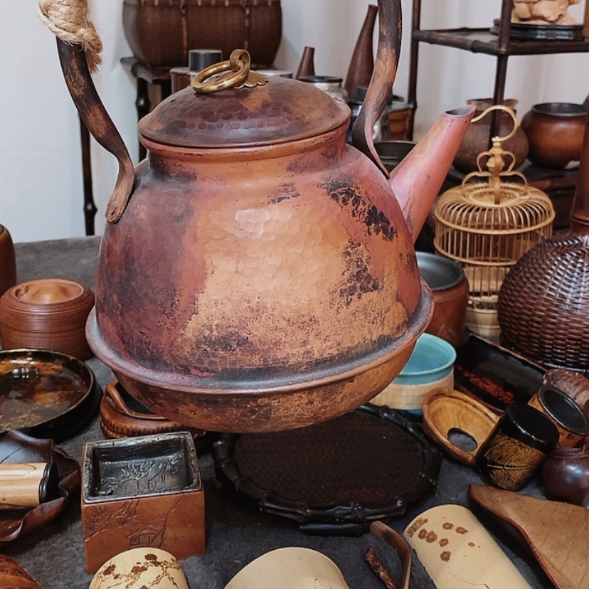 【闪购商品】紫铜全手工壶