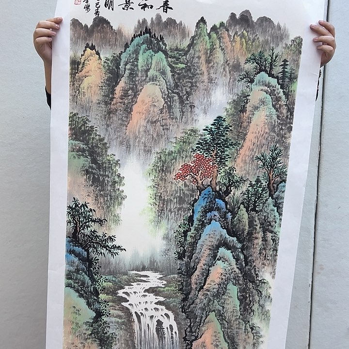 国画哪吒位姐妹知道是