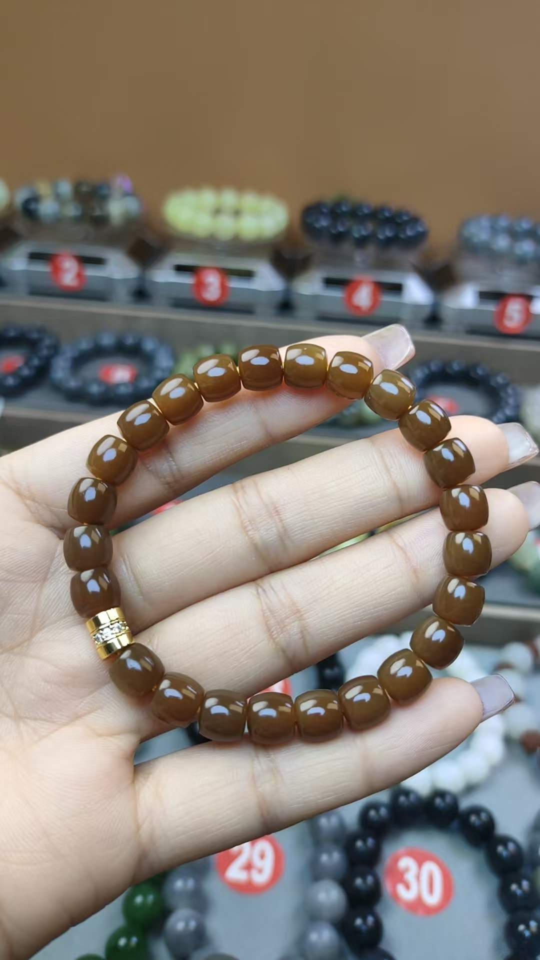 新疆和田玉且末金山糖卡9