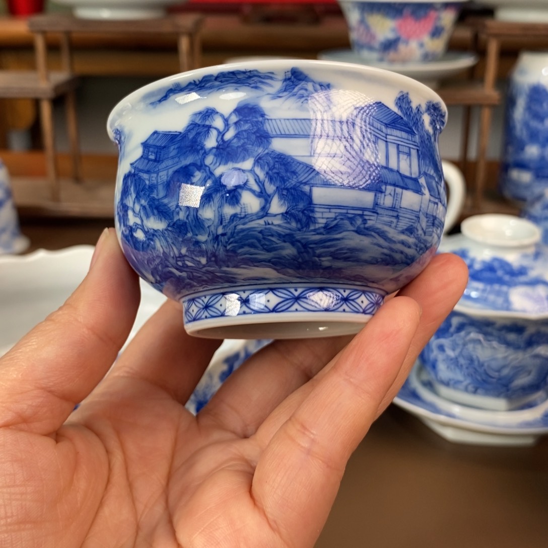 景德镇陶瓷手工手绘