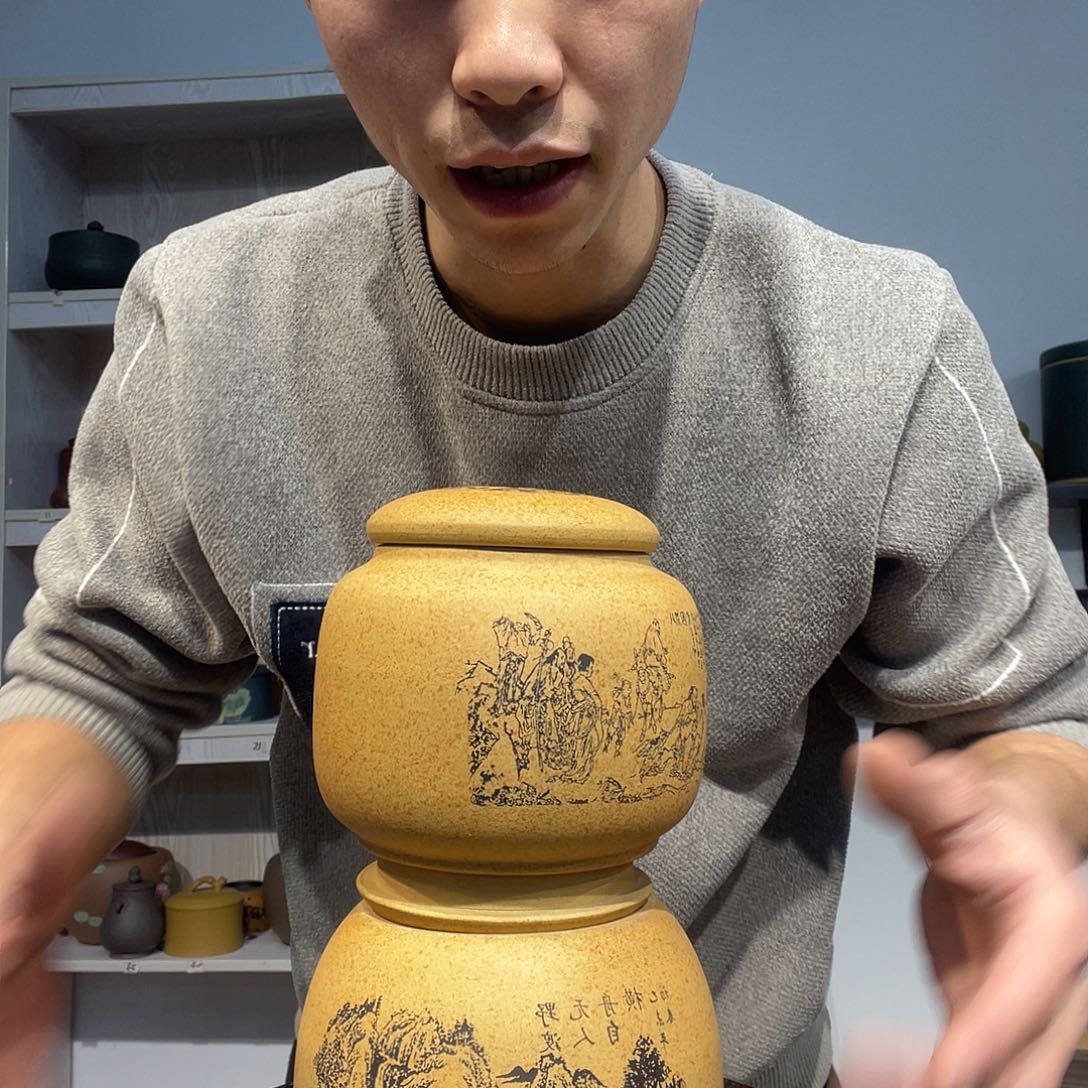 紫砂茶叶罐茶叶罐
