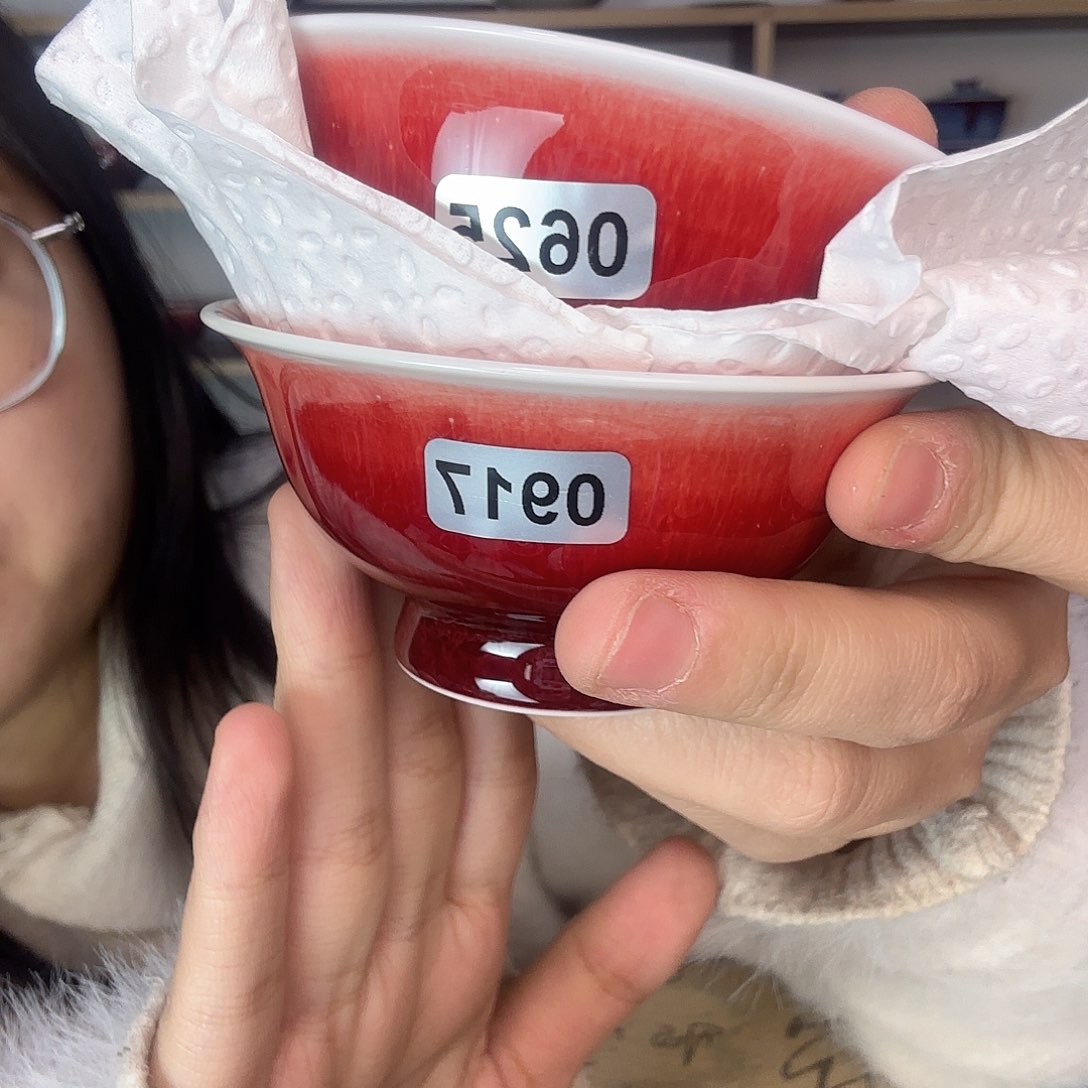 杯景德镇郎红陶瓷