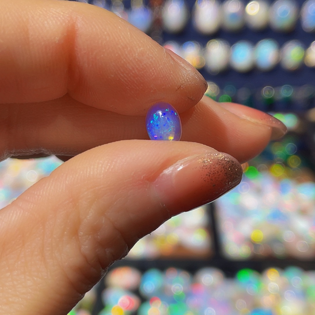 欧泊欧泊裸石银S925镶嵌没****兴